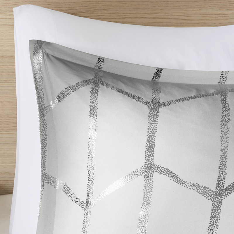 Housse de couette Fashion TG, Gris/argent