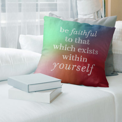 Linen Reversible Pillow Cover