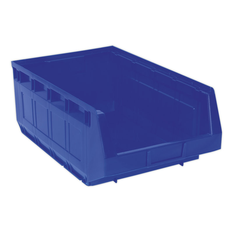 Rebrilliant Plastic Decorative Bin, Blue