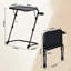 Bureau réglable pliable et peu encombrant avec structure en métal durable pour bureau d'appartements-72867281