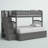 Jaxson Kids Solid Wood Staircase Bunk Bed with Roll Out Trundle-363792498-334059550