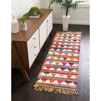 Jillann Cotton Geometric Indoor Rug