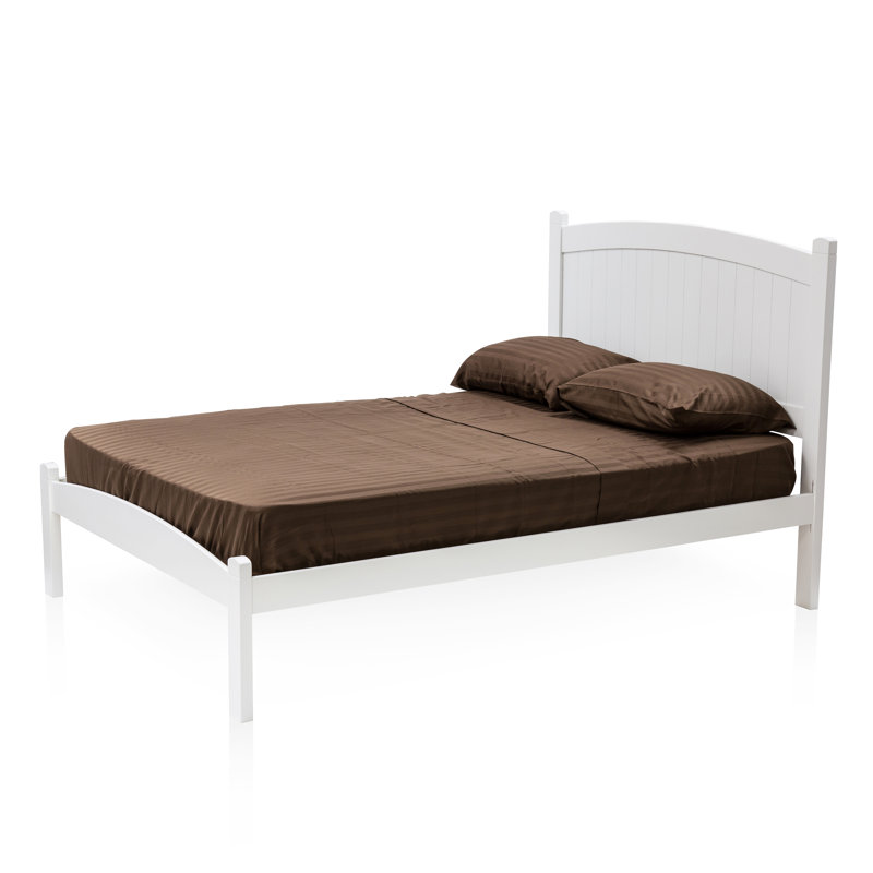 Lit plateforme Cobbett, Cerisier, Double