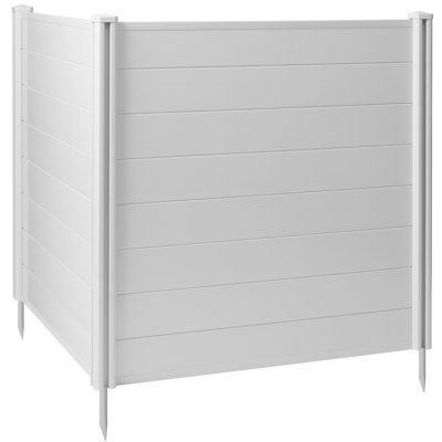 49.5'' H x 51'' W Vinyl Fencing with 2 Panel(s) Included