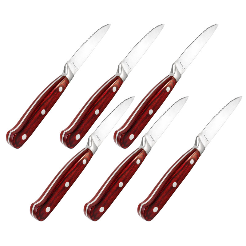 Ensemble de couteaux à steak en acier inoxydable BergHOFF Pakka