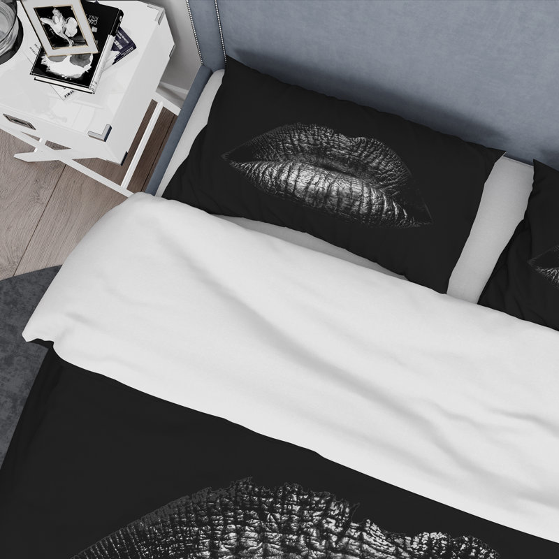 Ensemble de housse de couette Modern, Housse de couette simple + 1 taie décorative stan