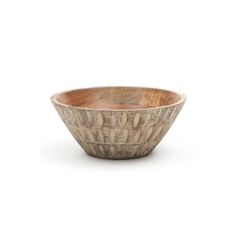 Wood Bowl | Decorative and Functional Handmade Bowl | 9.5"