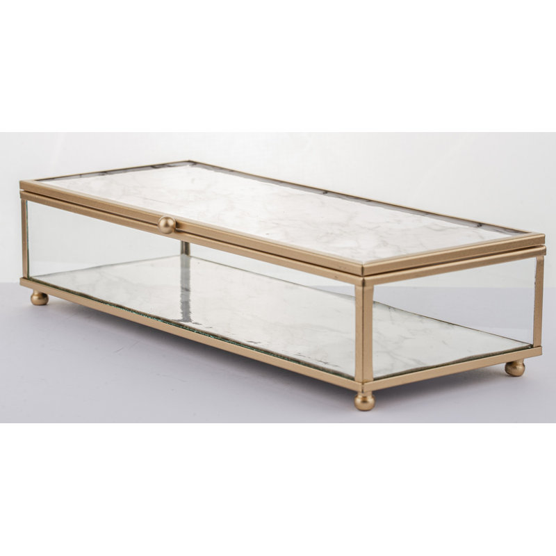 Glass Jewelery Box +