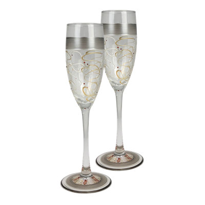 Celebration Champagne 8.5 oz. Glass Flute