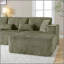 Canapé modulaire de 109 po, canapé modulaire Cloud avec assise profonde, canapé modulaire en L moderne avec méridienne droite, canapé rembourré pour salon, sans assemblage, (vert)-1505705522