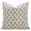 Housse de cousin à motif floral imprimé à la main Fabclusine pour salon, maison de campagne - Bagru Buti