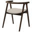 Chaise en cuir et bois Henry-109729064