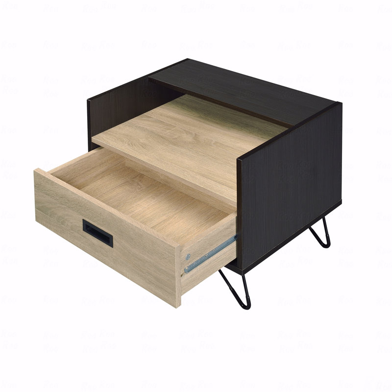 Bedroom Nightstand With 1-Drawer