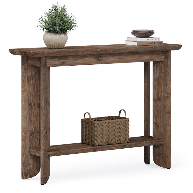 104.9cm Solid Wood Console Table