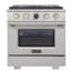 30 in. 4.2 cu. ft. 4 Burners Dual Fuel Range with Kucht Horus Thermostat-1715239305-1809821347