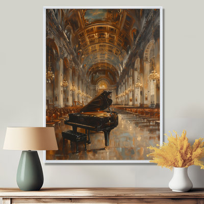 Noir classique piano élégant salle de concert - salles de concert