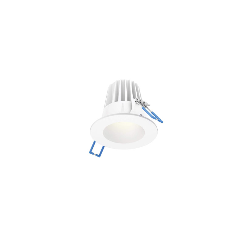Panneau lumineux DEL rond 2 po, Blanc