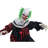 Haunted Hill Farm 2.67 ft Tall Life-Size Animatronic Crouching Clown with Lights and Sound, Indoor or Covered Outdoor Halloween Home Décor