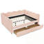 Lit de jour grand avec deux tiroirs de rangement et port USB-493902750