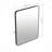 Bathroom Mirror Black Aluminum Frame
