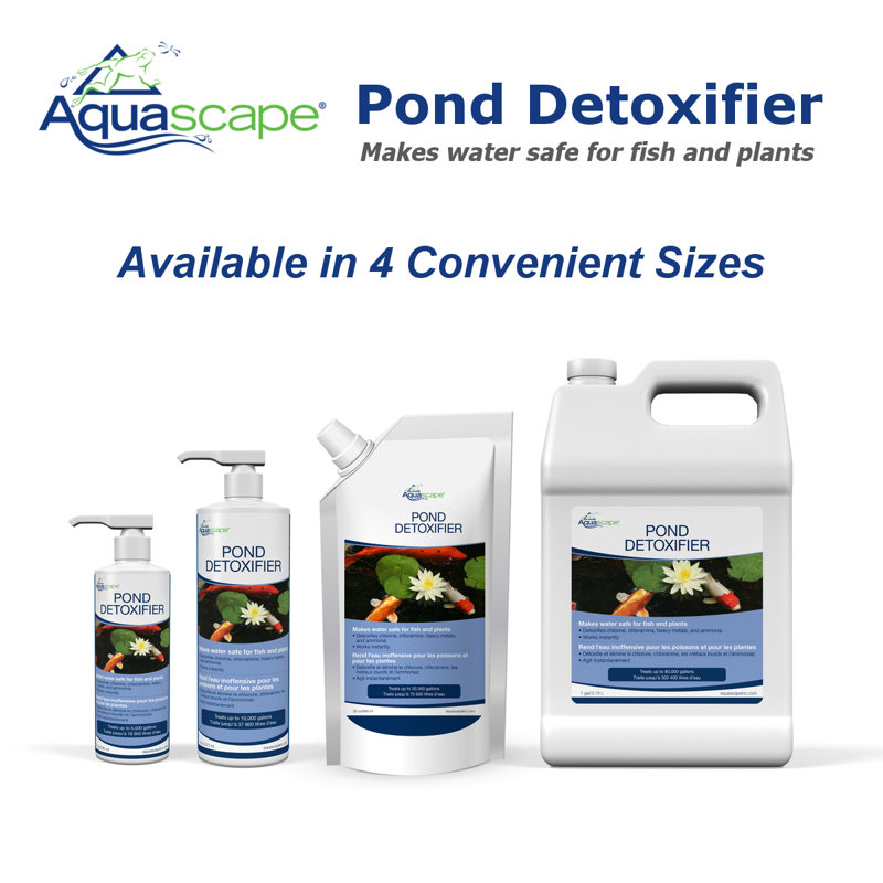 1-Gallon Pond Detoxifier Water Treatment Solution
