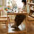 Burlywood Rectangular Solid Wood Dining Table-351480882