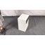 White Bedside Table Set of 2, Nightstand with 1 Fabric Drawer & Big Storage Space For Living Room &  Bedroom 