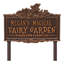 Plaque de jardin en aluminium avec texte et chiffres-112457862-112457865