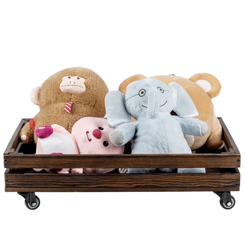 Solid Wood Decorative Bin