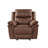 Sadarius Polyester Fabric Upholstered Glider Recliner-1491742928