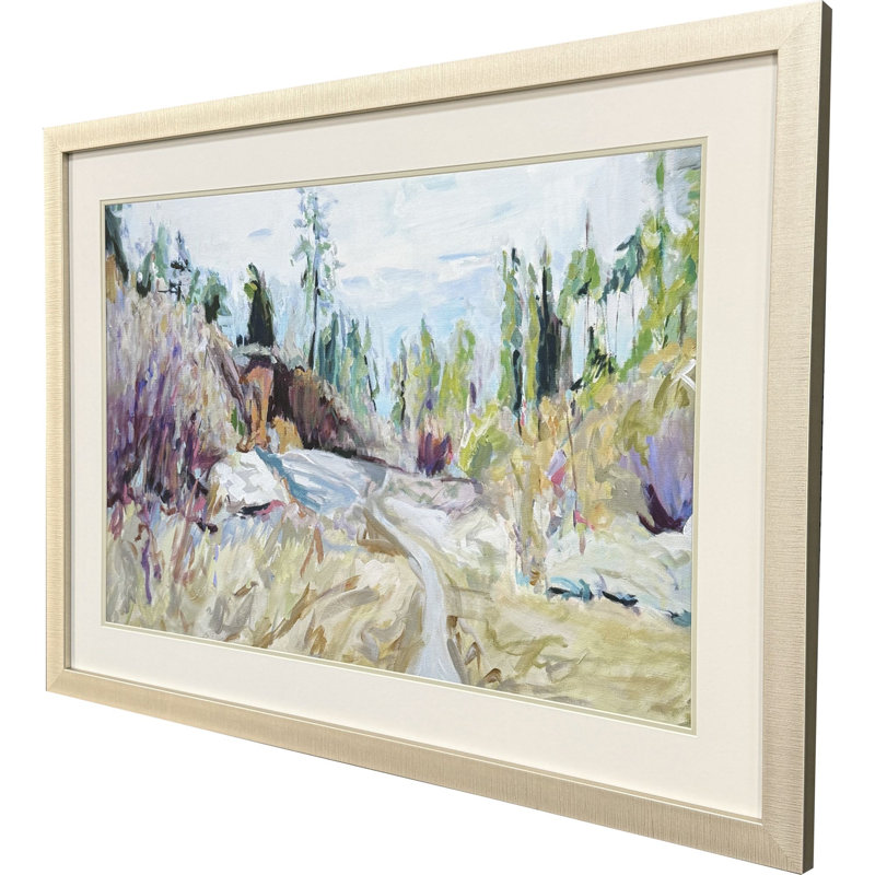 Beyond the Path Framed Art