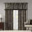 Jacquard Window Valance Black 50x18"-1690758653