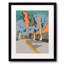 Canary Pines Sun Framed Graphic Art-64401503