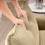 Ensemble de canapé chaleureux et confortable avec coussins et coussins moelleux, tissu en velours côtelé-212804394