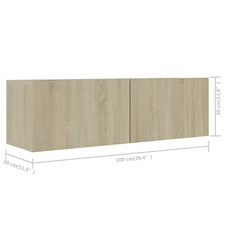 Gines Unfinished Entertainment Centre for TVs up to 88"