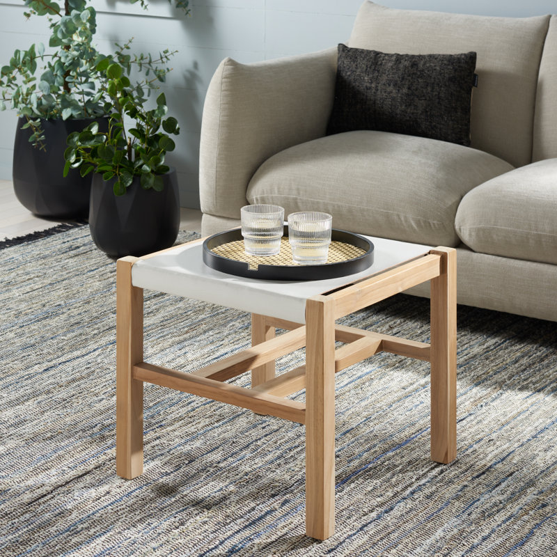 Breckenridge Accent Stool, White
