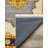 Girvin Yellow Oriental Machine Printed Cotton Polyester Area Rug-978462801