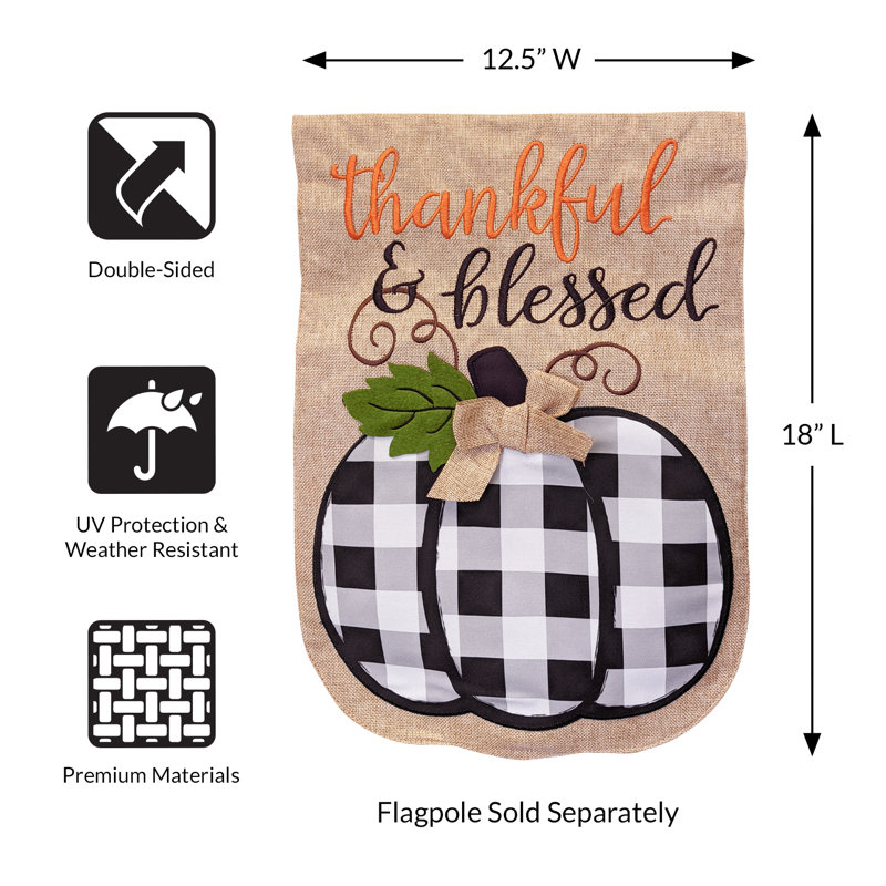 ORG Buffalo Check Pumpkin reconnaissant