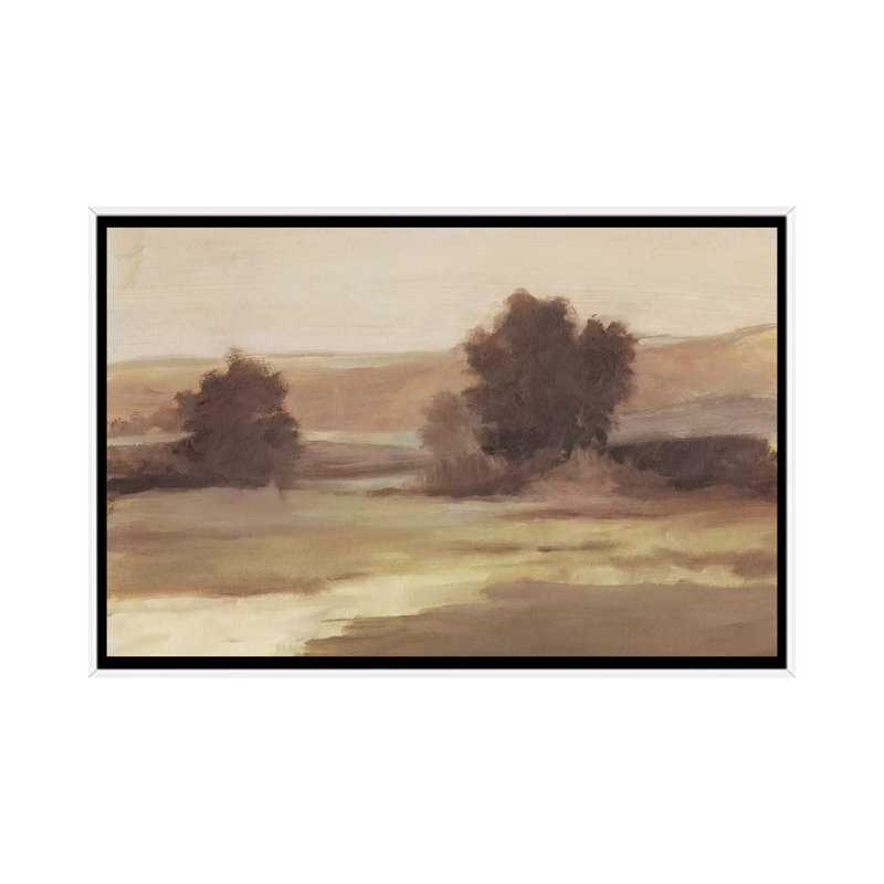 "Discrète Landscape II" par Ethan Harper, reproduction d’art, H 32 po x l 48 po x 1,5 po, Pas de tapis