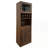 Kitchen pantry cabinet with multi-functional pull-out multi-tier storage shelf