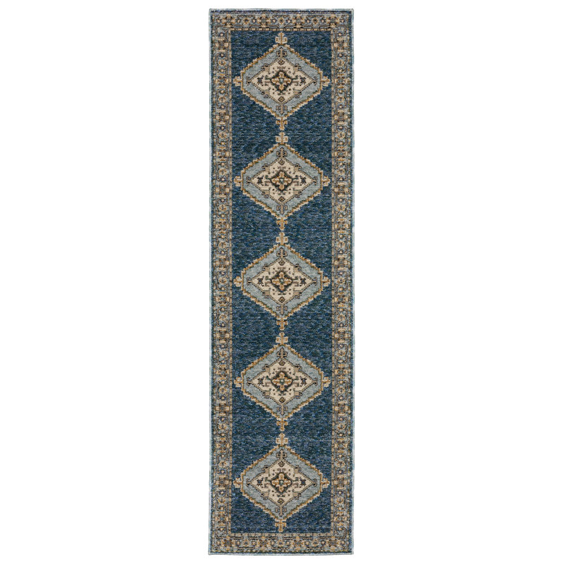 Rengina Oriental Indoor Rug, Runner 2'3" x 8'