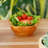 Rainforest Bowls Teak Serving Bowl
