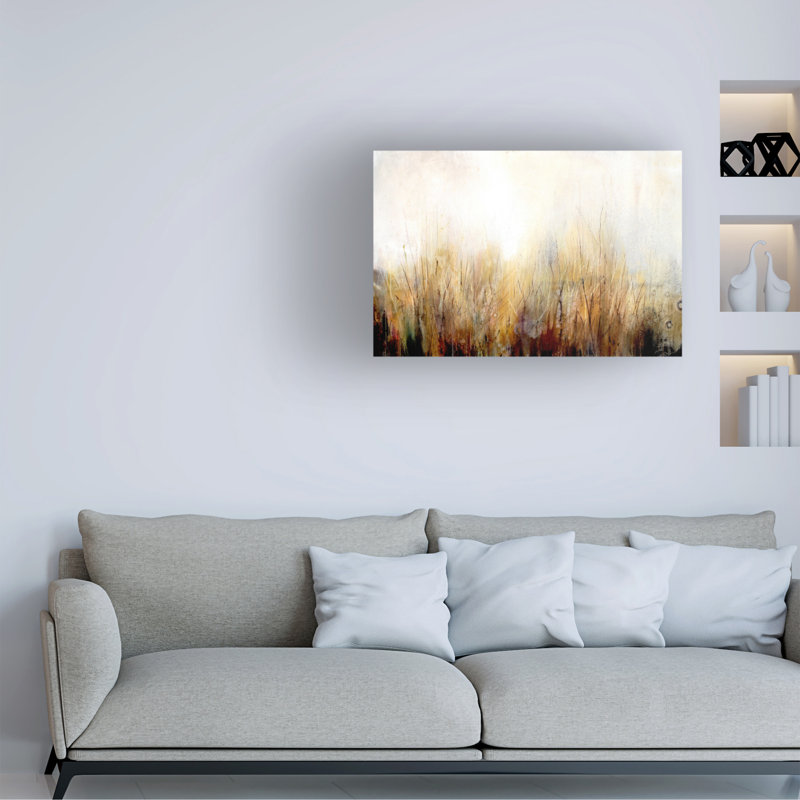 Art mural sur toile tendue - Karen Hale «Savanna», décoration murale pour le salon, la chambre à coucher ou le bureau - 22 x 32