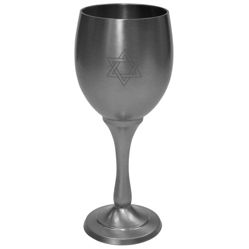 Kiddush Cup, H 5,5 po x l 3 po x P 3 po