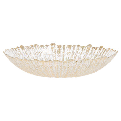 Grand bol de service en verre Rufolo