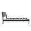 Lit plateforme en bois Phoenix avec pied de lit assorti-1747836-1747825