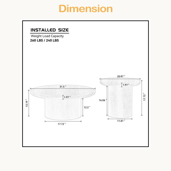 Dimensions du produit