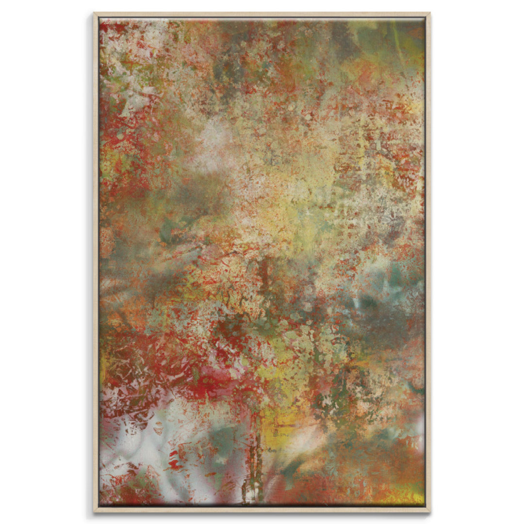 Autumn Sun by Sally Adams - Floater Frame Painting on Canvas