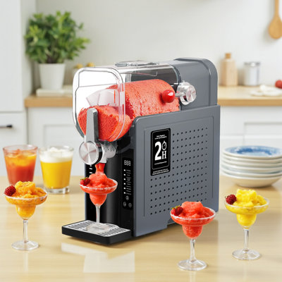 Slushie Machine For Home With Self-Cleaning, No Ice Needed, 6 Preset Settings Frozen Drink Maker, 12H Delay Start, 200W