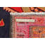Tapis de couloir oriental tribal mauve foncé 5 pi 10 pi Luease Luease